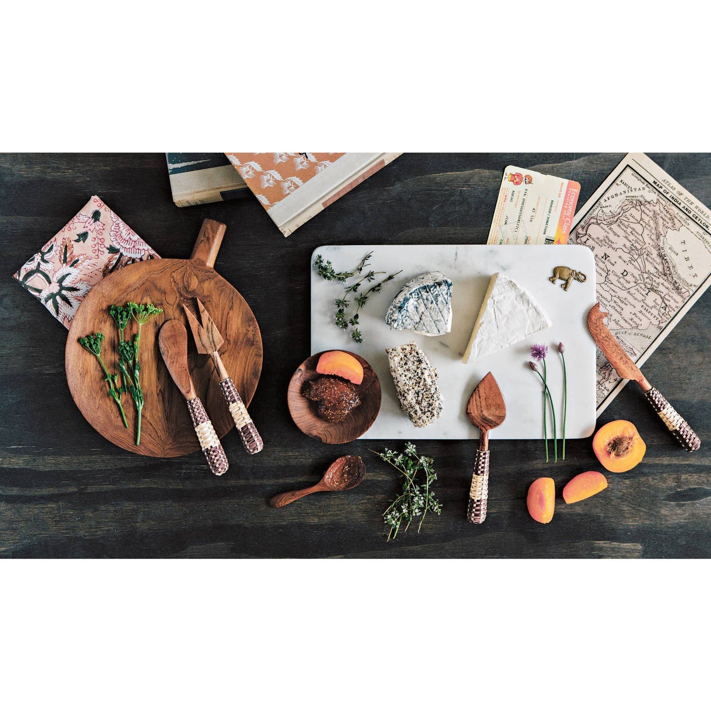 Marble Serving Board (White)-LAST ONE!