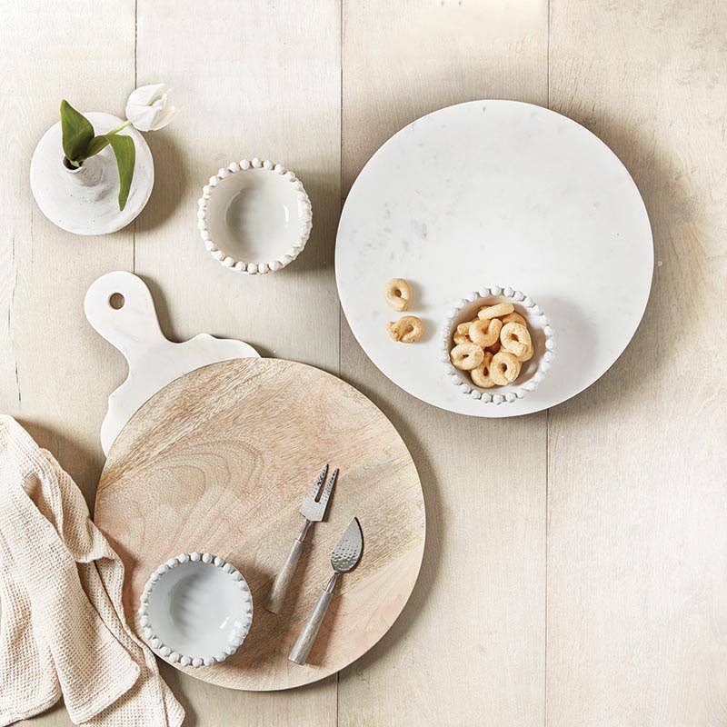 Elegant Marble Lazy Susan – Rotating Serving Tray for Effortless Entertaining