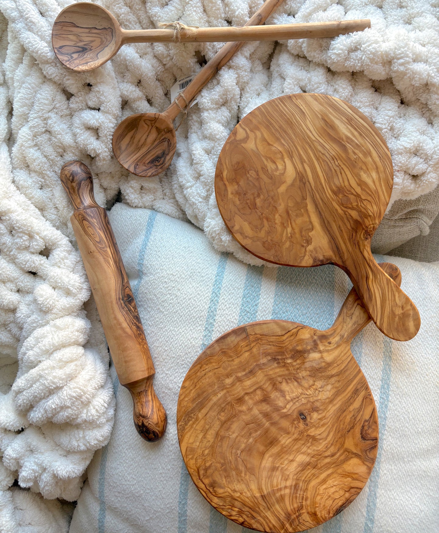 Mini Olive Wood Rolling Pin