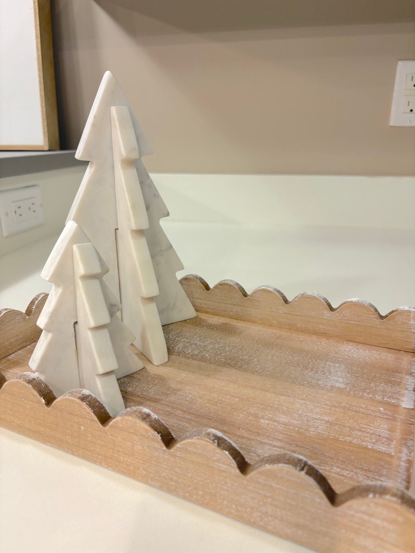 Almost gone-Marble Christmas Tree (5")