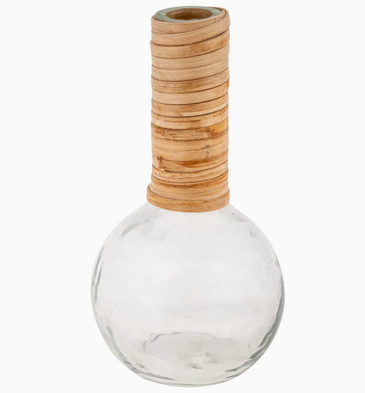 Rattan Vase-Tall