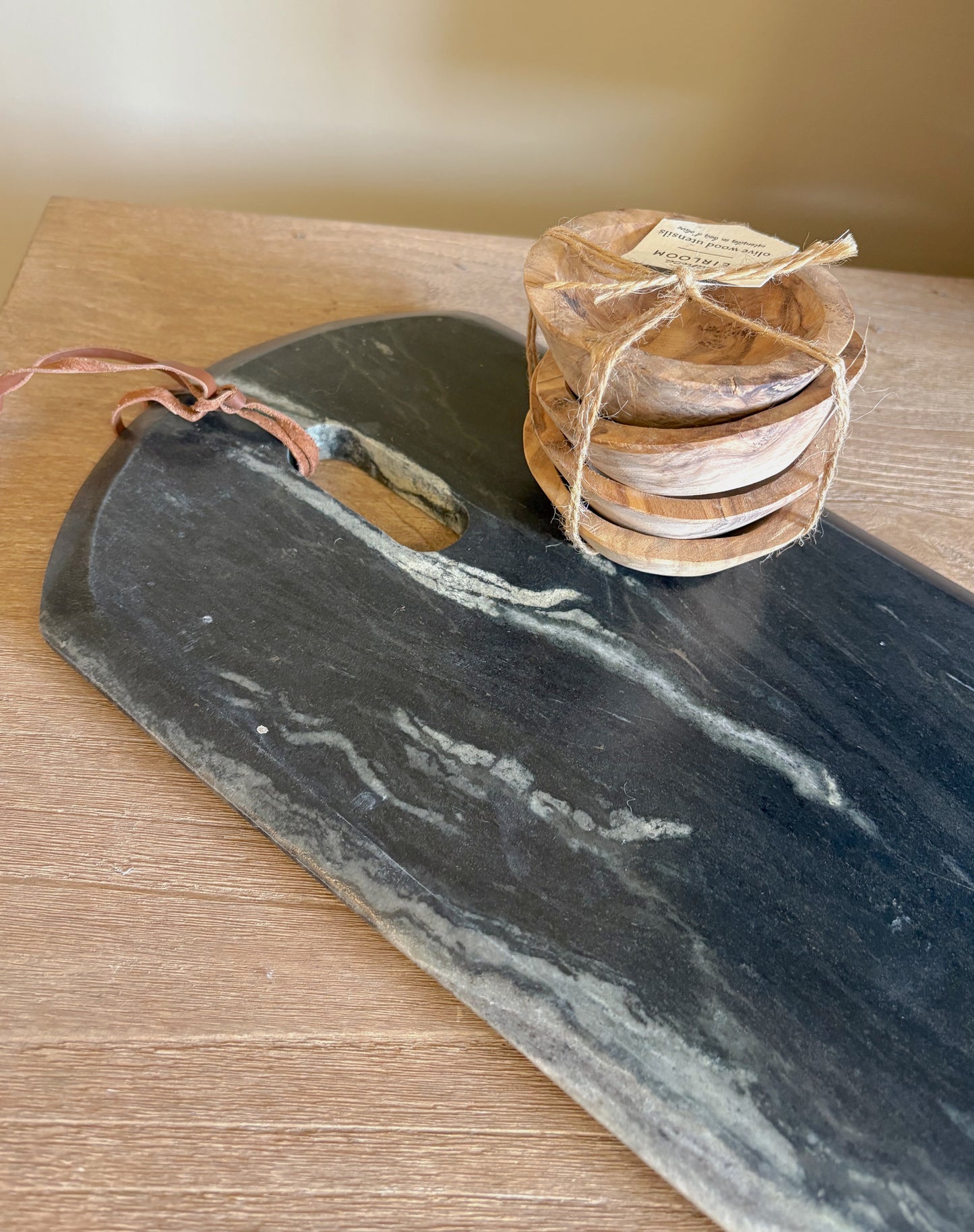 Slate Elegance Large Marble Serving Board