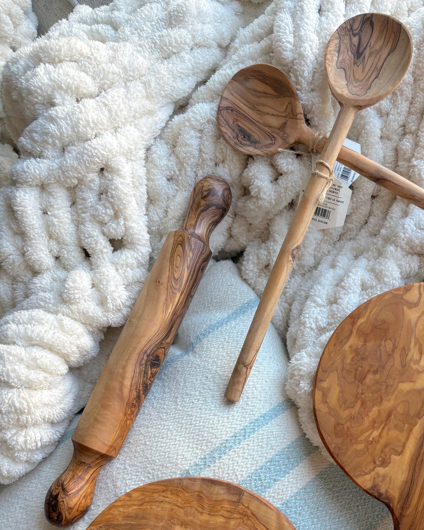 Mini Olive Wood Rolling Pin